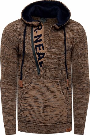 Rusty Neal 1/2 Zip Chunky Slim Fit Hoodie