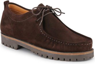 Jones Bootmaker Mens Patchway Leather Moccasins - Dark Brown - Size UK 10