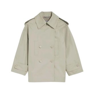 Balenciaga Trench Bal H26 - female - Balenciaga - Trench Coats - Beige - S - Coats