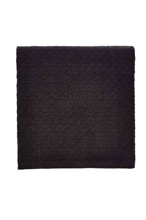 Ted Baker Diagonal T Matellase Cotton Throw in Black