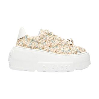 Casadei Sneakers, female, Multicolor, Size: 7 1/2 US Nexus Boucle + Perla Sneakers