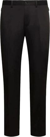 Dolce & Gabbana Pantalone - Heren - Slim Fit Broeken - Zwart - M - Broeken