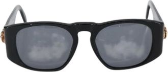 Chanel Pre-owned Accessories, female, Black, Size: ONE SIZE Pre-owned Plastic Sunglasses