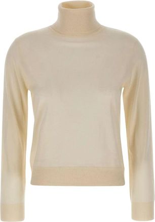 KANGRA Dames, Truien, Beige, Maat: M Zijde