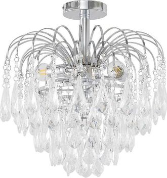 Lindby Lindby - Ceiling Lightdimmable Silino made of Metal for Living Room & Dining Room