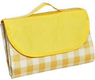 OEM Manta De Picnic Aislante E Impermeable Con Asas, 200x200 Cm, Naranja