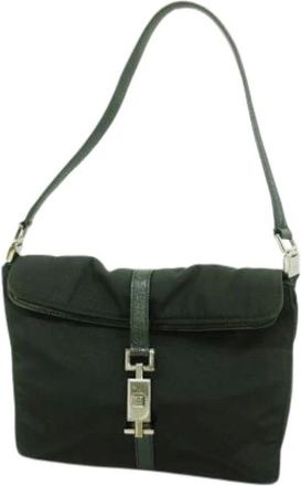 Gucci Pre-owned Shoulder Bags, female, Black, Size: ONE SIZE Pre-owned Vintage Shoulder Bag