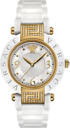 Versace Dnu Versace Womens Reve Diamond Watch