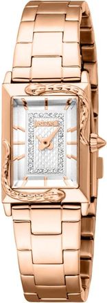 Just Cavalli Dolcezza Horloge - Dames - Horloges - Geel - ONE Size - Accessoires
