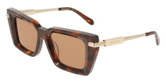 Ferragamo SF2089S 240 Womens Sunglasses Tortoiseshell Size 52