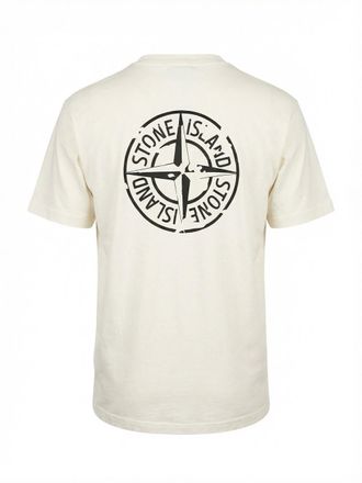 Stone Island Camo Compass Print T-Shirt