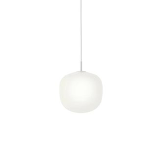 MUUTO Rime Pendelleuchte &Oslash; 25 cm, opal / weiss