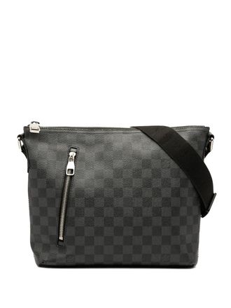 Louis Vuitton 2014 Damier Graphite Mick PM crossbody bag - unisex - Fabric - One Size - Black