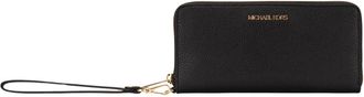 Michael Kors Portemonnee met rits - Dames - Clutches - Zwart - ONE Size - Leer - Tassen