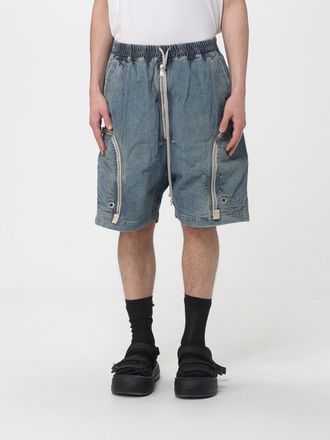 Rick Owens Pantaloncini Bauhaus Rick Owens Drkshdw in denim