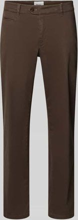 Brax Brax Regular Fit Stoffhose mit Lyocell-Anteil Modell Everest in Dunkelbraun, Gr&ouml;&szlig;e 102