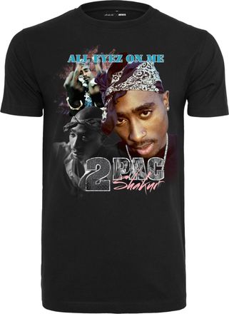 Mister Tee Herren Tupac Retro T-Shirt, Black, XXL