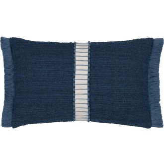Elaine Smith Deluxe Boucle Textured Indoor & Outdoor Woven Accent Pillow in Indigo at Nordstrom, Size 12X20