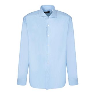 Dell'Oglio Formal Shirts, male, Blue, Size: XL Long-sleeve Shirt