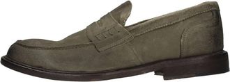 Marechiaro 1962 Vintage Effect Suede Moccasins - Heren - Loafers - Groen - 44 EU - Leer - Schoenen