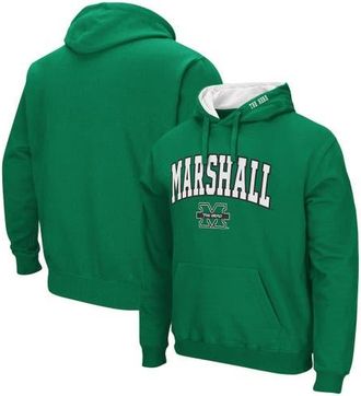 Colosseum Mens Colosseum Kelly Green Marshall Thundering Herd Arch and Logo Pullover Hoodie at Nordstrom, Size Small