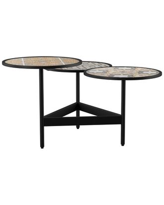SEI Furniture Sei Furniture Lorengo 3 Tier Cocktail Table