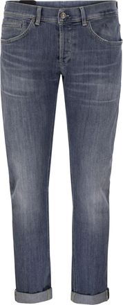 Dondup George slim-fit jeans van stretchdenim