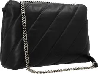 Pinko Love Puff Crossbody Bag - Black