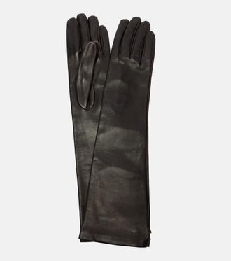 Nour Hammour Leather gloves