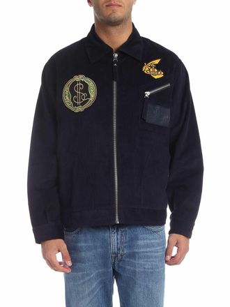 Vivienne Westwood Factory jacket in corduroy blue