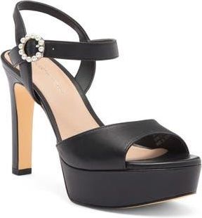 Stuart Weitzman Piper 110 Platform Sandal in Black at Nordstrom Rack, Size 9.5