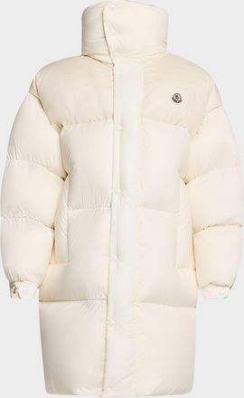 Moncler Verone 2 Snap-Front Puffer Jacket