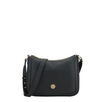 Pourchet Tassen, Dames, Zwart, ONE Size, Leer, Satchel Bag