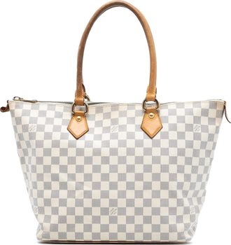 Louis Vuitton Tweedehands Damier Azur Saleya Mm