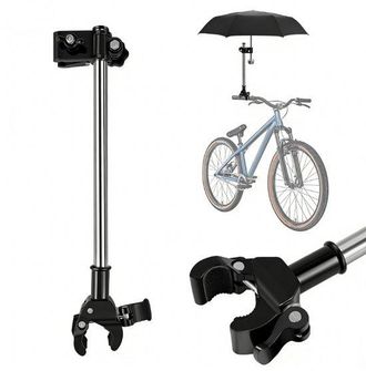 OEM Portaombrelli, Supporto Per Ombrelli Da Bicicletta, Supporto Per Telaio Per Ombrelli Da Bicicletta, Clip Regolabile Per Ombrelli Da Bicicletta, Suppor
