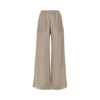 Gucci GG silk wide-leg pants Woman 42