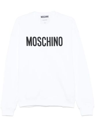 その他 Moschino FW20 CREW NECK SWEATER (09175807_1555) Moschino Crew Neck Sweatshirt | Black | FARFETCH