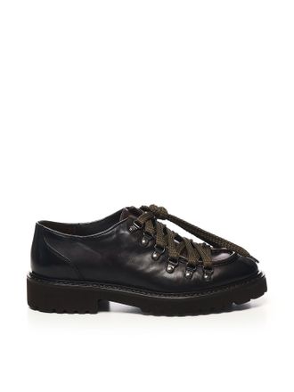 Doucal's Leather Derby Lace-up Shoes