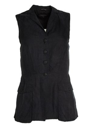 Rag & Bone Rag & Bone, Long vest in blue