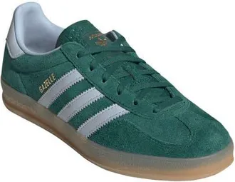 adidas Gazelle Indoor Sneaker in Green/crystal Sky/gum4 at Nordstrom, Size 5.5