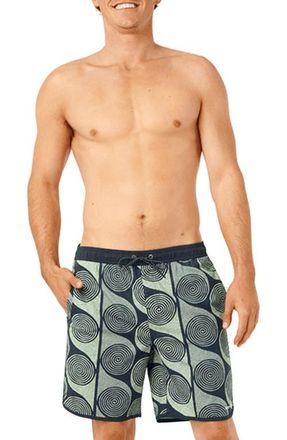 Rip Curl Spiral Volley Swim Trunks in Dark Navy at Nordstrom, Size Xx-Large
