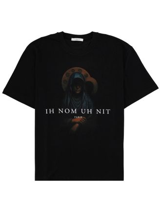 Ih Nom Uh Nit Holy Mary Centered Portrait Cotton T-Shirt
