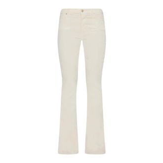 7 For All Mankind Flare Jeans, female, Beige, W26, Velvet Flared Jeans High Waist Ali