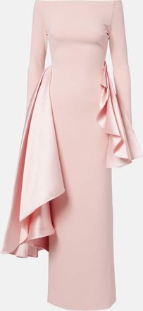 Solace London Vestido de c&oacute;ctel Kiana drapeado