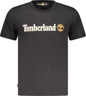 Timberland T-shirt met korte mouwen - Heren - T-shirts - Zwart - M - Tops