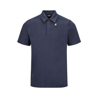 K-Way K-Way, Polo Shirts, male, Blue, Size: 2XL Polo Shirt