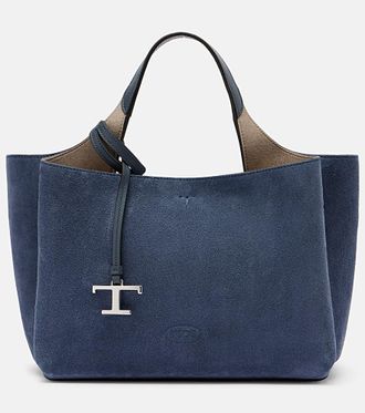 Tod's Apa Small suede tote bag