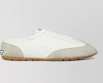Saint Laurent lewis sneakers supple sole suede accents