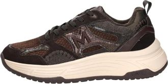Mexx Vana Switch Sneakers Laag - Dames - Sneakers - Bruin - 39 EU - Schoenen