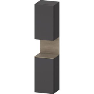 Duravit Qatego Armario Alto, Puerta Bisagra Derecha, - Duravit